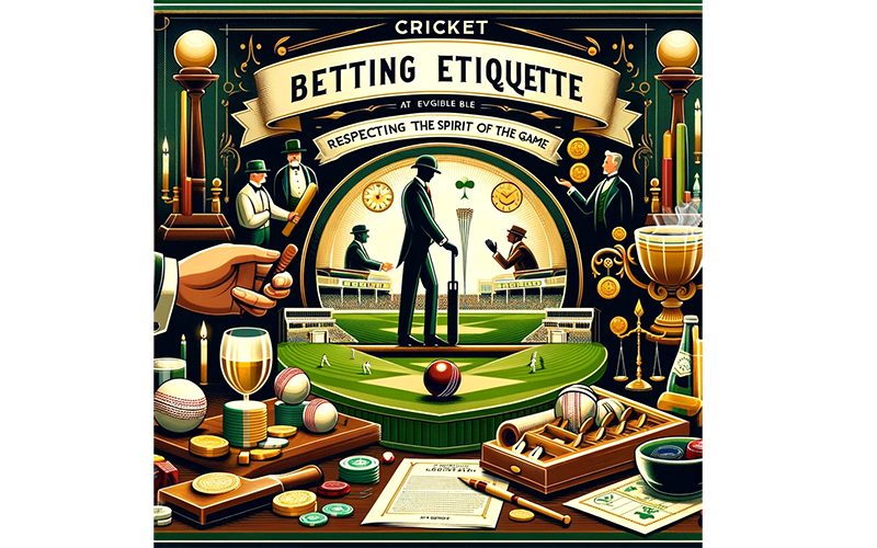 Cricket Betting Etiquette: Respecting the Spirit of the Game
