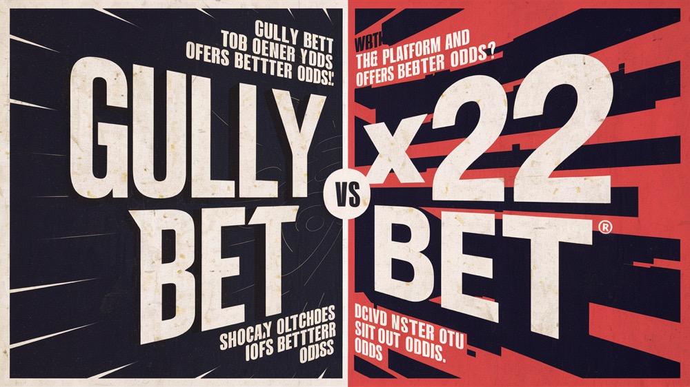 Gully Bet vs. 22Bet: Which Platform Offers Better Odds?