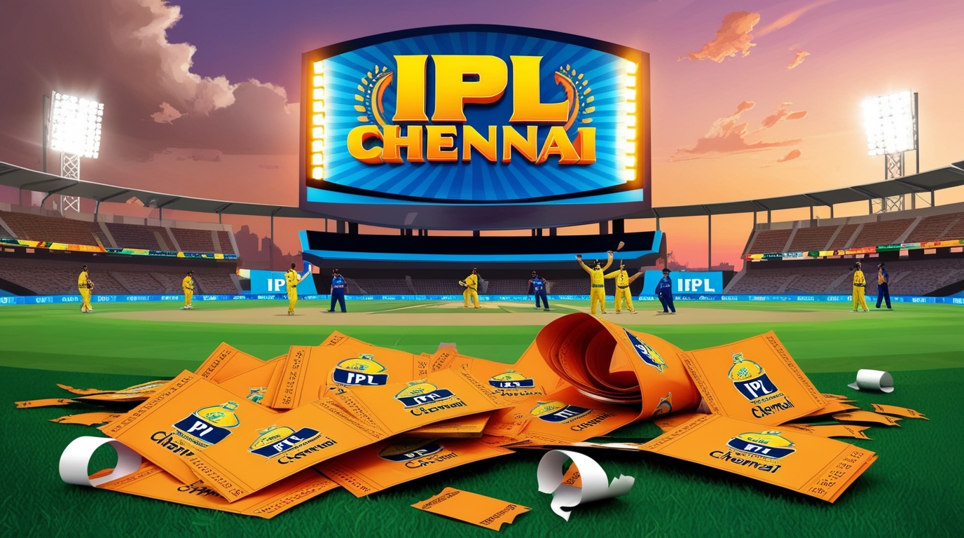 IPL Tickets Price Chennai, Chepauk Stadium Tickets Price 2025