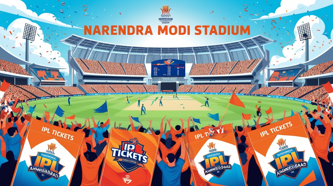 IPL 2025 Famous Stadiums – Narendra Modi Stadium Tickets Price