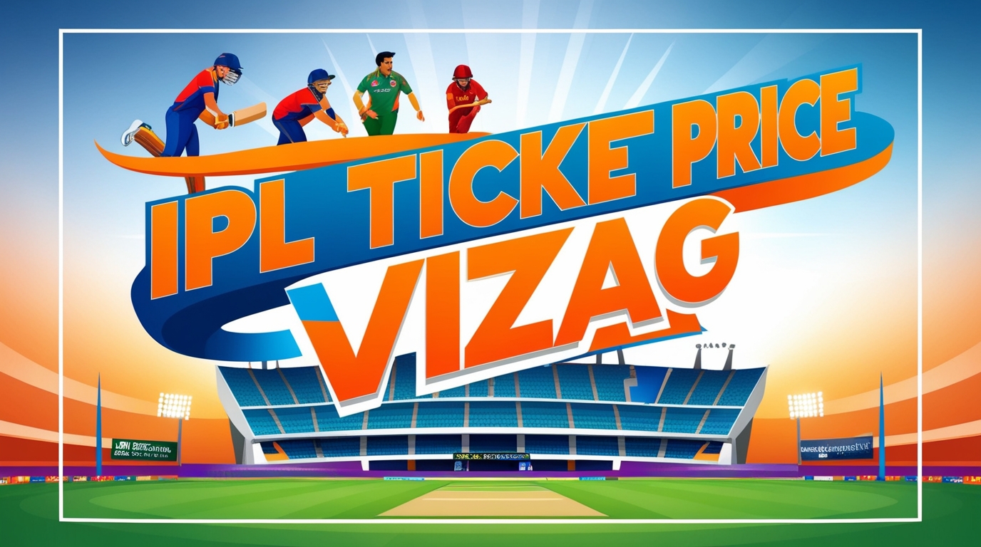 IPL cricket tickets are selling fast at Vizag Cricket Stadium