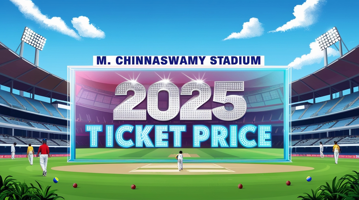Chinnaswamy Stadium Ticket Price Bangalore 2025