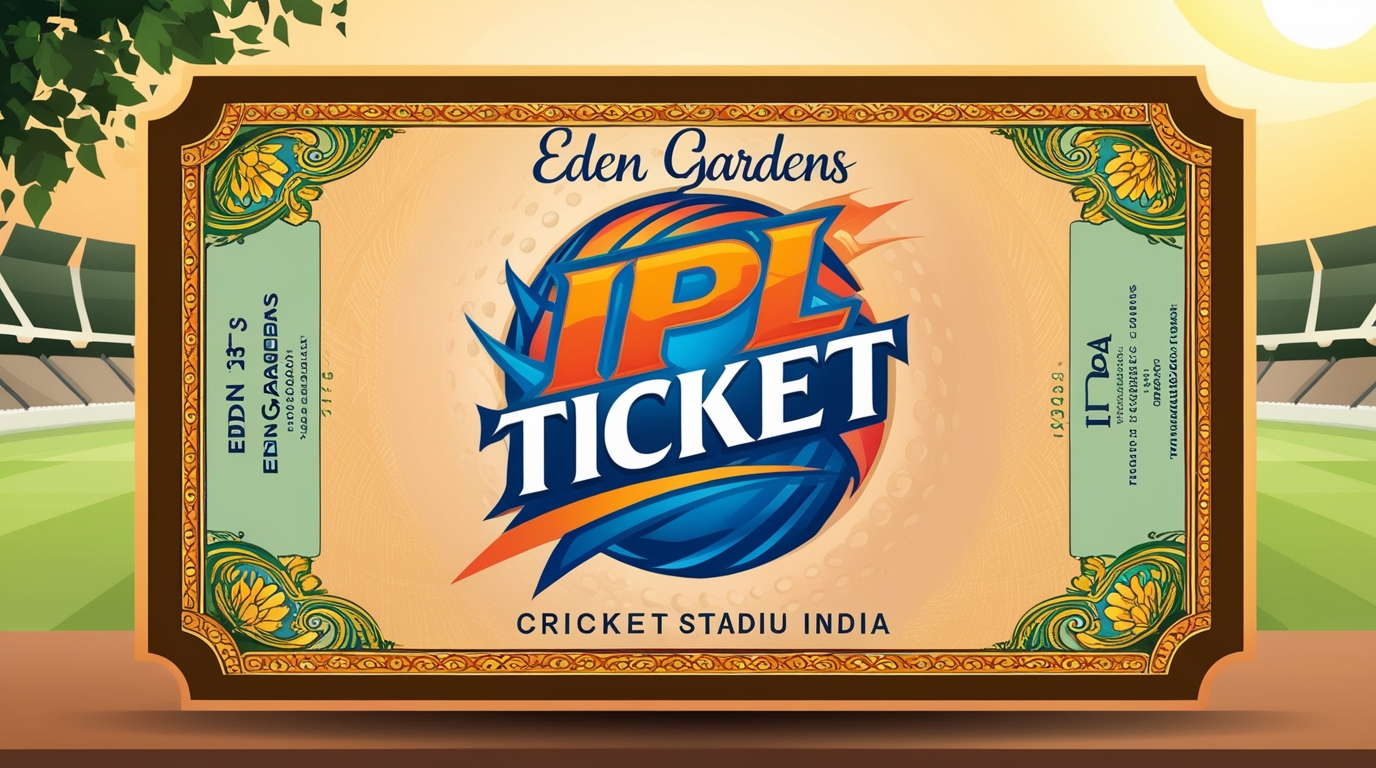 Eden Gardens IPL Ticket Booking—2025 IPL