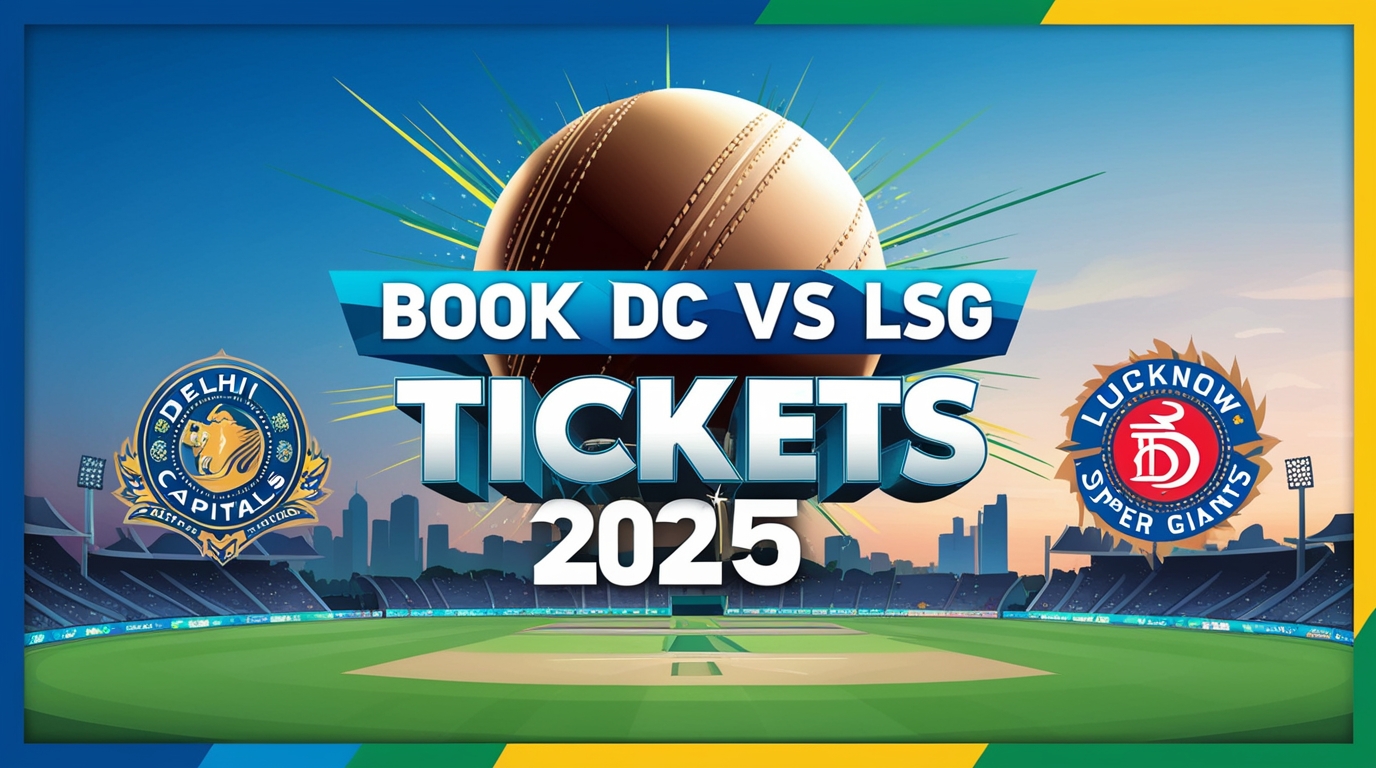 DC vs LSG, Booking IPL 2025 tickets online and offline, Visakhapatnam, Mar 24, Ticket Price