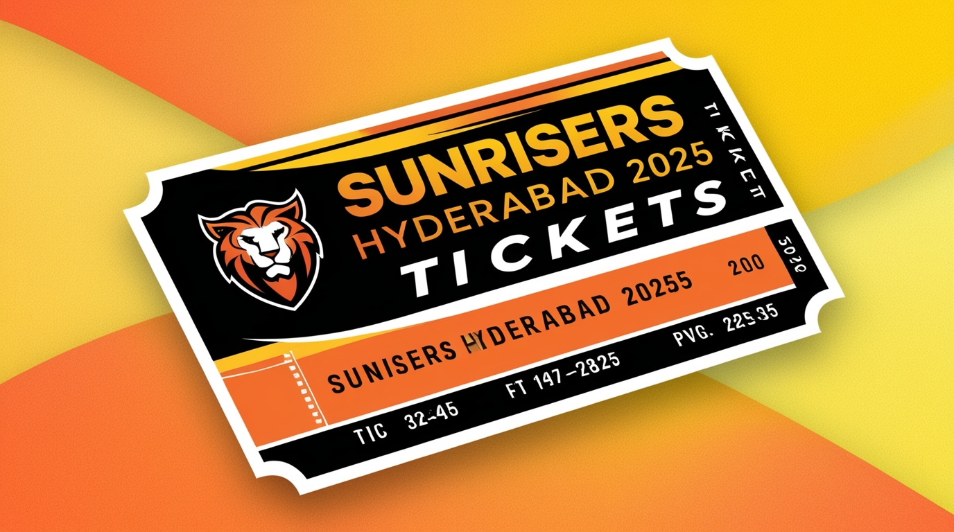 IPL 2025: SRH Match Tickets, Price, Schedule & More