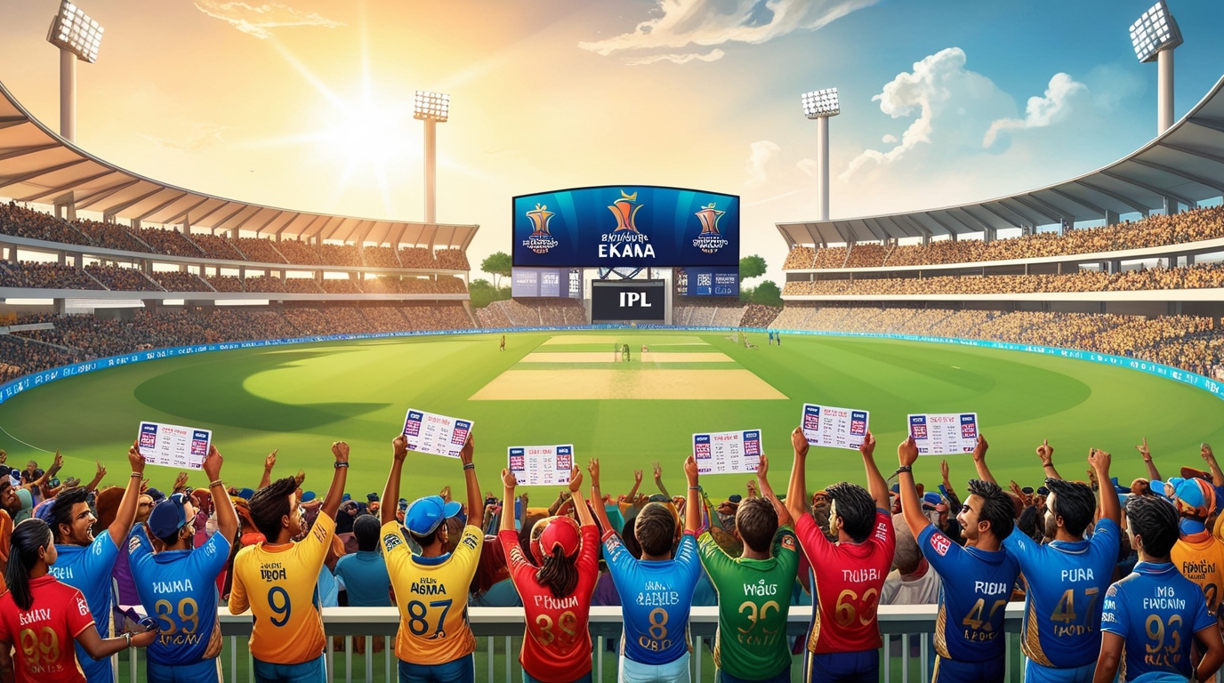 Lucknow Stadium IPL Ticket Price