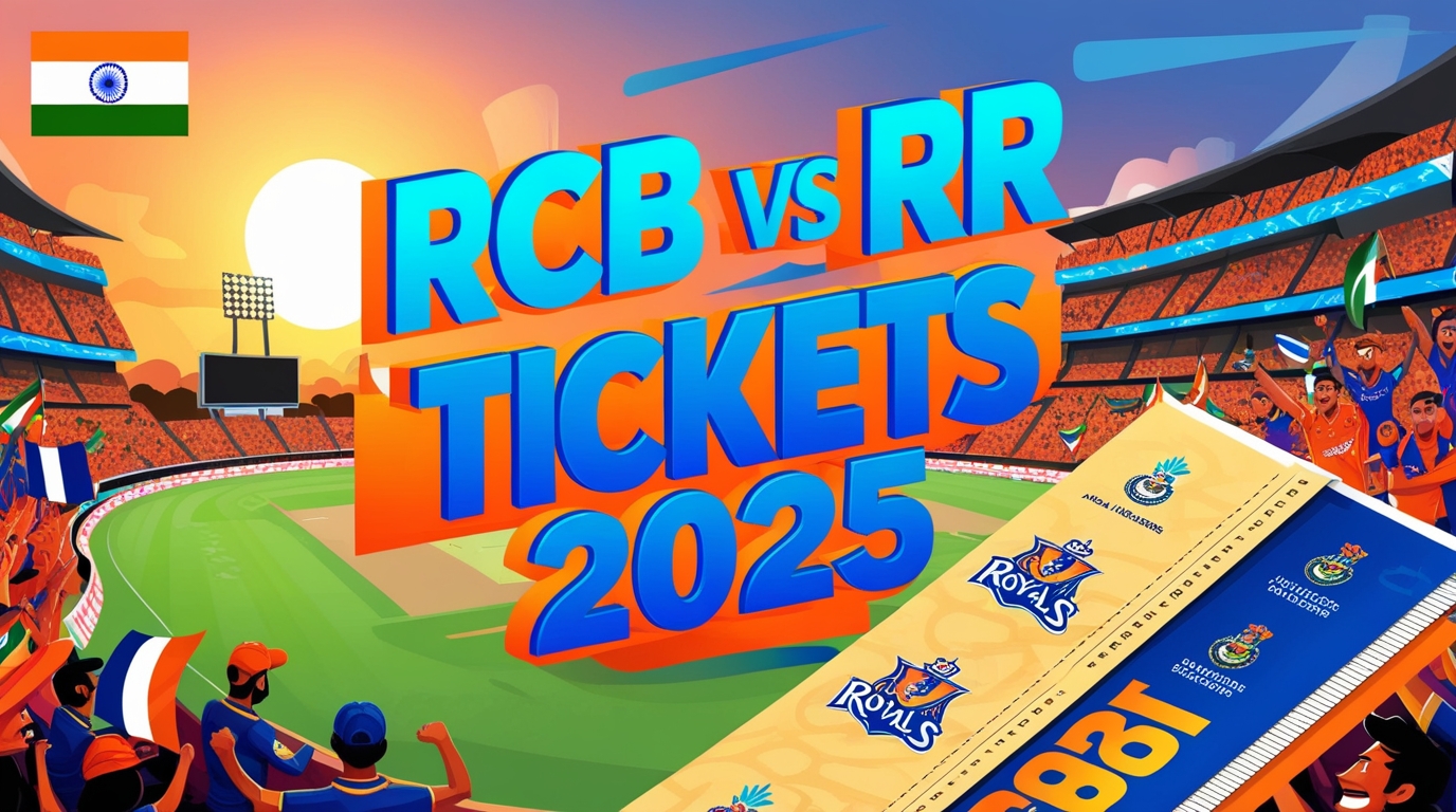How to Buy Your RCB vs. RR Tickets 2025, Bengaluru Online?