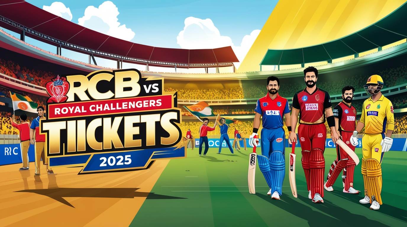 How to Book RCB vs PBKS Tickets 2025 Online for April 18?