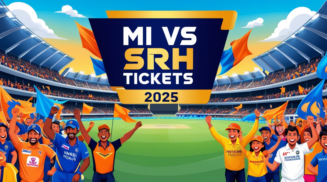 How to Book Your MI vs SRH Tickets Online that Happens on April 17, 2025?