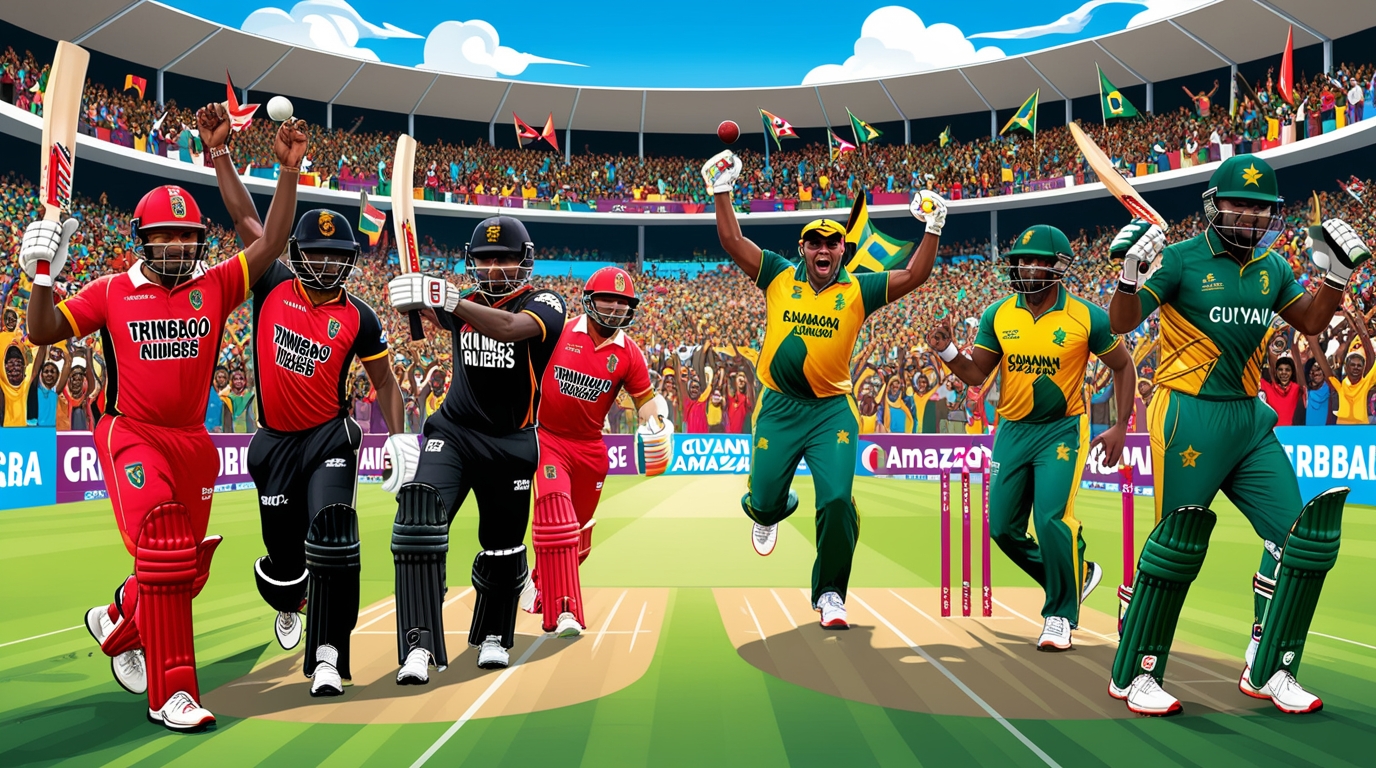 Trinbago Knight Riders vs Guyana Amazon Warriors – CPL 2025 Live Betting Tips