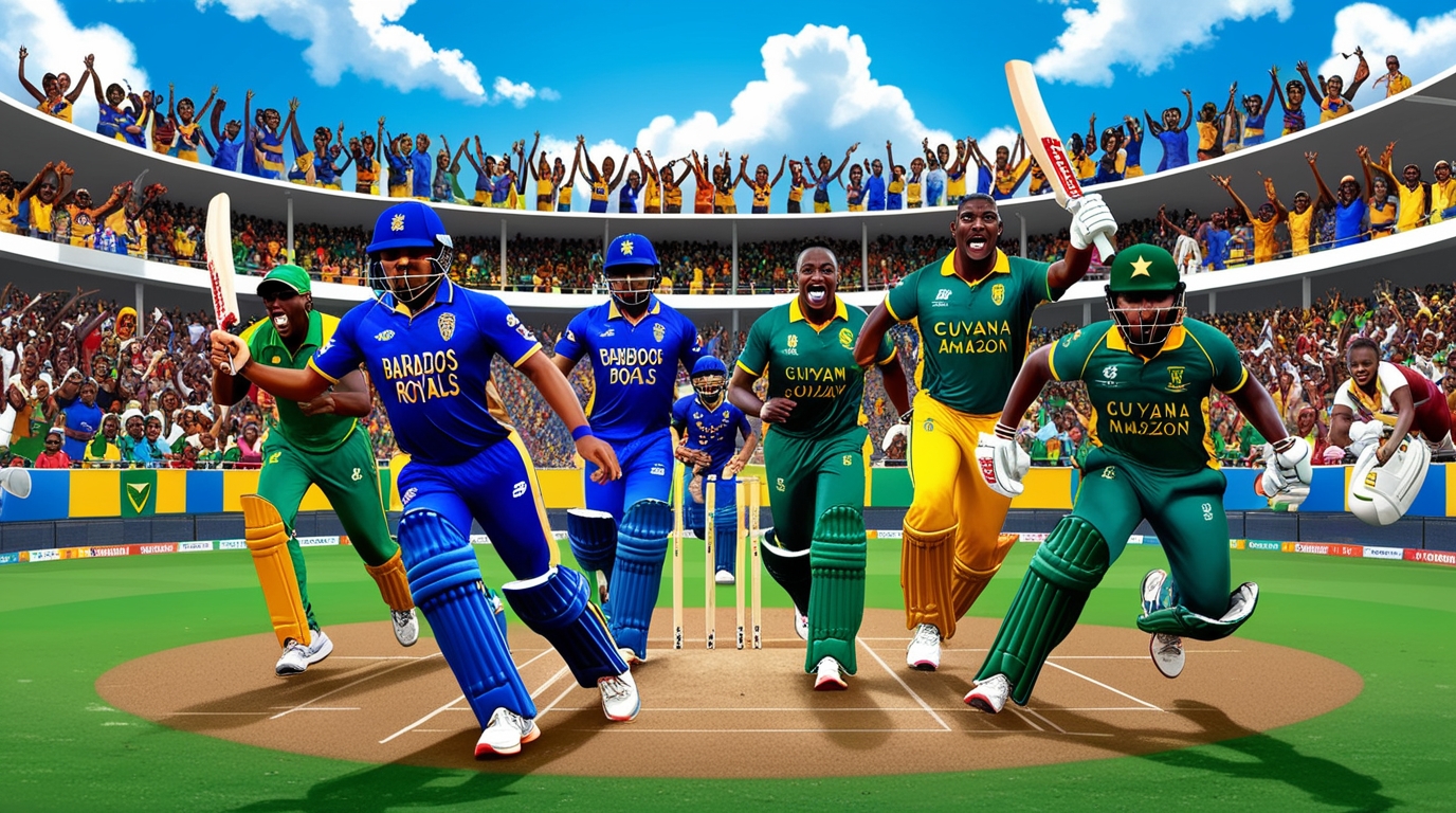 Barbados Royals vs Guyana Amazon Warriors Match Predictions and Tips