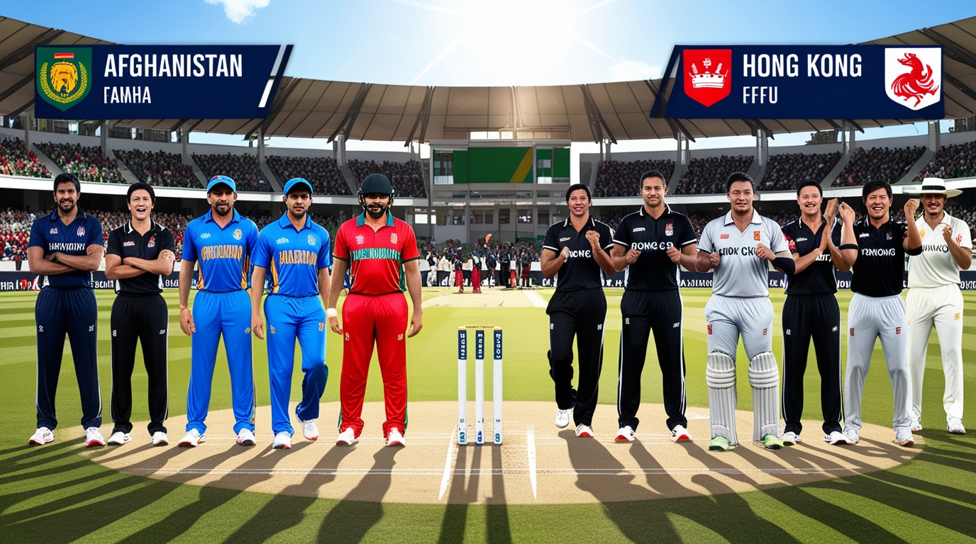 Afghanistan vs Hong Kong H2H Stats and Predicted Lineups: Group B, Match 1